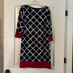 Belled sleeved navy blue bodycon dress perfect for work, church, dinner, etc